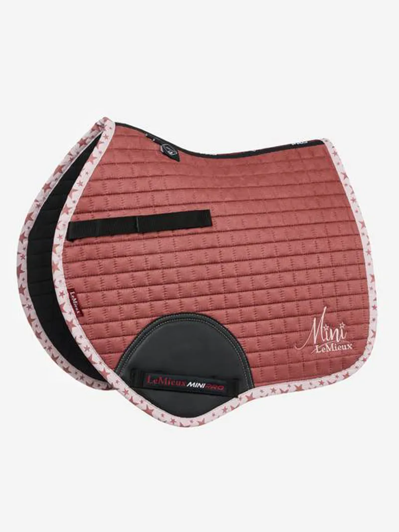 LeMieux Mini Suede Jump Pad in Orchid
